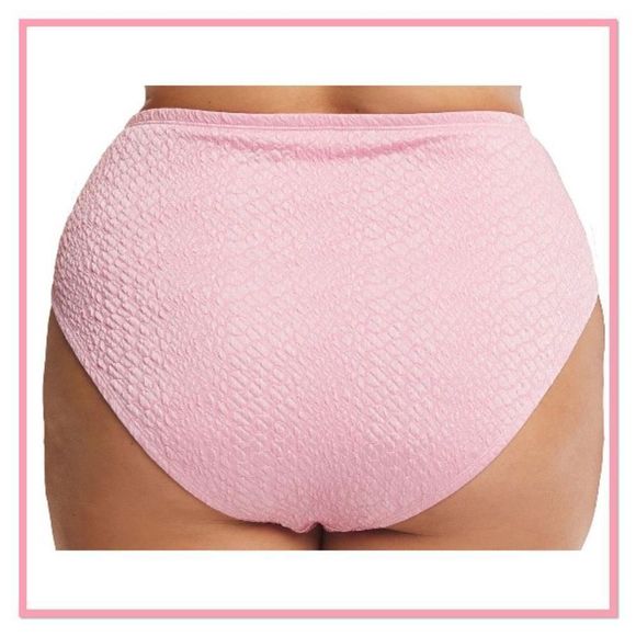 Time & Tru Size 2X Strawberry  Cream Swim Bottom - Picture 9 of 11